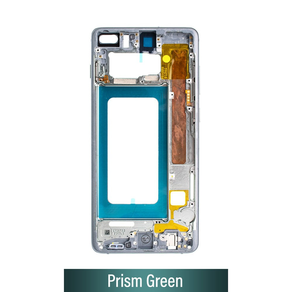 Chassis Mid Frame Cover Replacement Assembly for Samsung Galaxy S10 Plus G975F-Prism Green Chassis Mid Frame Cover Replacement Assembly for Samsung Galaxy S10 Plus G975F-Prism Green